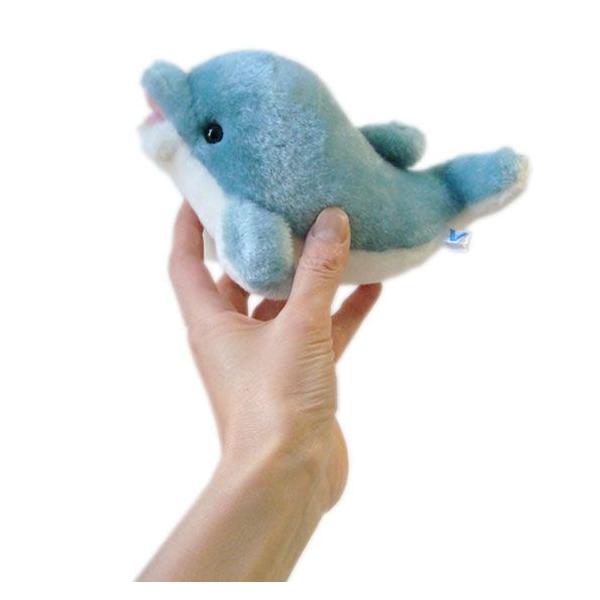 イルカのぬいぐるみ ＡＱＵＡマリンクラブ イルタンＳＳ ブルー18cm