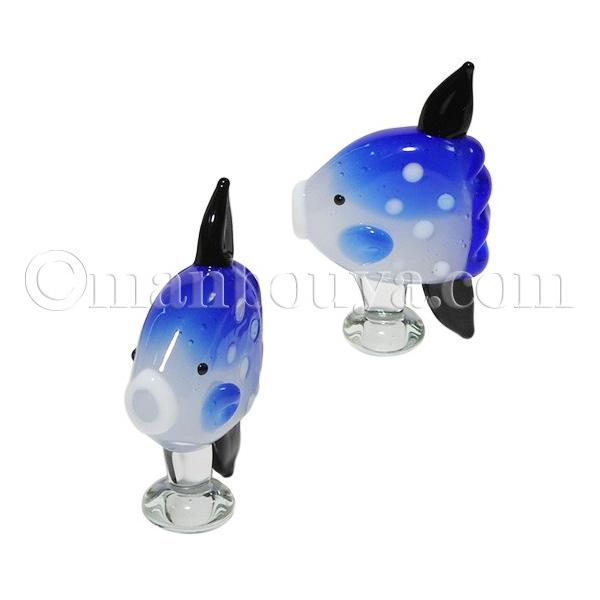 魚 ガラス細工 ミニチュア 雑貨 水族館 お土産 グラススクエア プチ