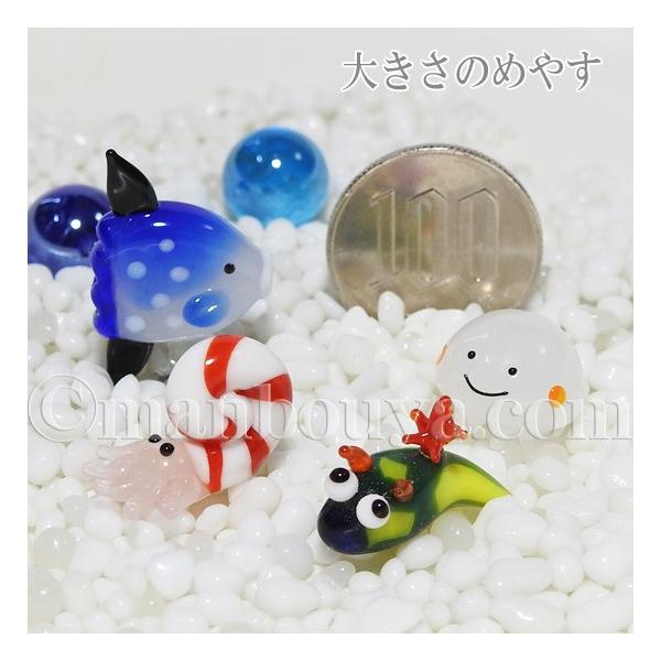マンボウ　まんぼう　ガラス細工　魚　鎌倉　土産 魚 ガラス細工 ミニチュア 雑貨 水族館 お土産 グラススクエア プチ