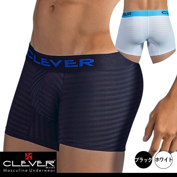 S】【XL】サイズ 透けるボーダー メンズボクサーパンツ（ブラック・ホワイト）☆ラテン発 CLEVER（クレバー） ☆Zebra Boxer 男性下着  /【Buyee】 Buyee - Japanese Proxy Service | Buy from Japan!