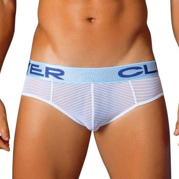 L】サイズ 透けるボーダーレースブリーフ （ブラック・ホワイト）☆CLEVER（クレバー） ☆Trendy Latin Brief 男性下着 メンズ ビキニパンツ /【Buyee】 Buyee - Japanese Proxy Service | Buy from Japan!