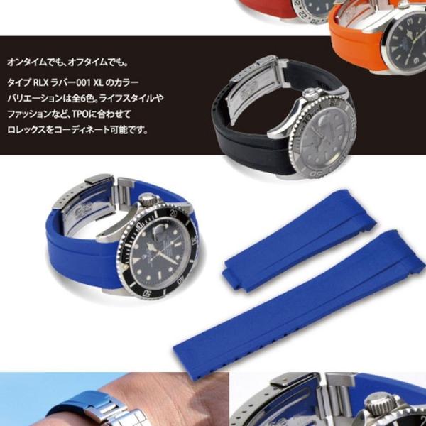 ロレックス用 黒 ラバーベルト 完全防水　腕時計用ベルト　定価9900円 楽天市場】ロレックス（ROLEX）用 ベルト バンド ラバー 完全