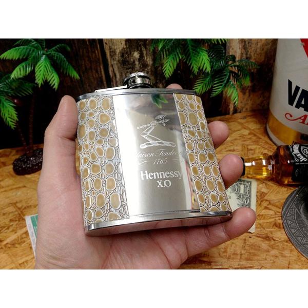H5 Hennessy XO スキットル フラスコボトル 6oz [ 水筒 ヘネシー H5 Hennessy XO スキットル フラスコボトル 6oz [ 水筒 ヘネシー