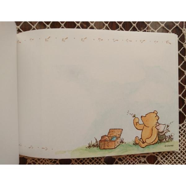 クラシックプーさん　メモレターパッド クラシックプーさん メモレターパッド