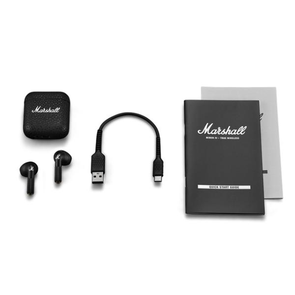 Marshall Minor IV/Minor 4 Black ブラック ワイヤレスイヤホン