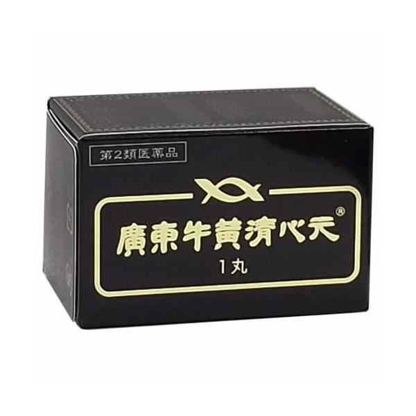 廣東牛黄清心元(かんとんごおうせいしんげん)×1丸【第2類医薬品