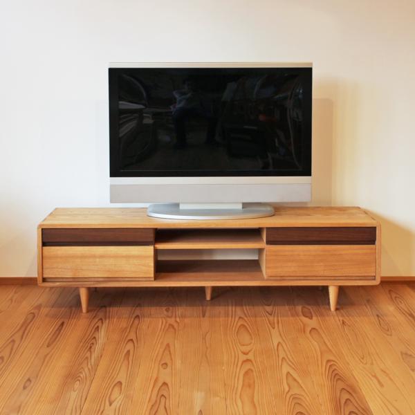 テレビボード テレビ台 ローボード AVボード 150cm 180cm 無垢