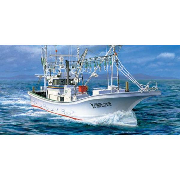 アオシマ1/64大間のマグロ一本釣り漁船 第三十一漁福丸 喫水線