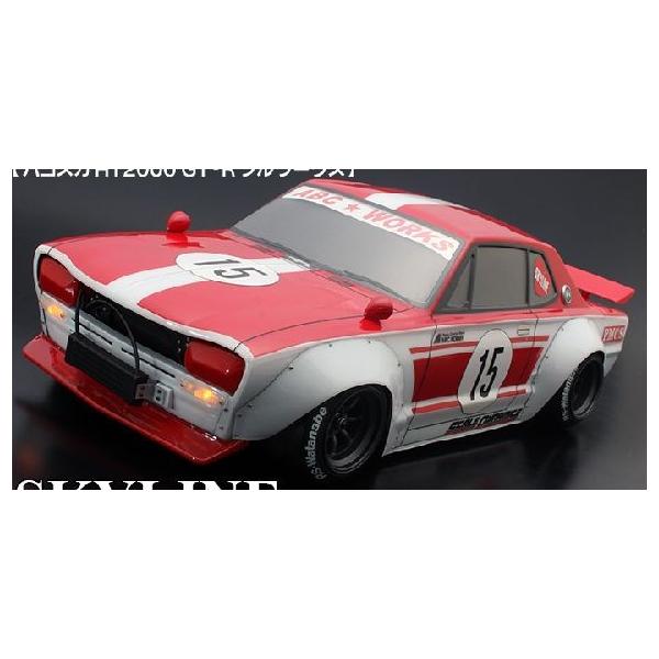 ABCホビースカイラインHT2000GT-R ハコスカ(メッキパーツ仕様)ボディ