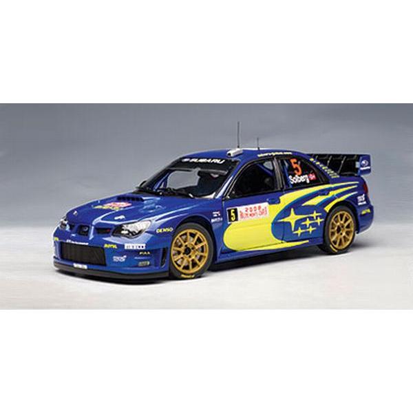 □オートアート（ＡＵＴＯａｒｔ）□1/18スバル インプレッサ WRC 2008 #5 ラリー・モンテカルロ (ソルベルグ)【ミニカー】80890  /【Buyee】