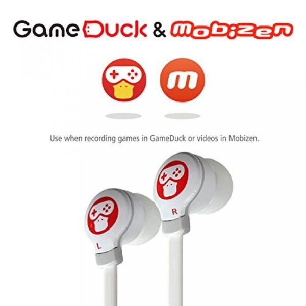 Gameduck x mobizen outlet earphones