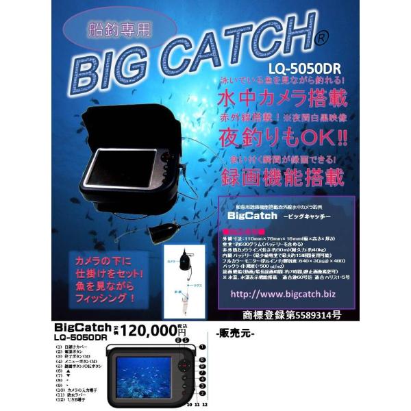正規品」船用ビッグキャッチ 釣るとこみるぞう君 LQ-5050DR 水中