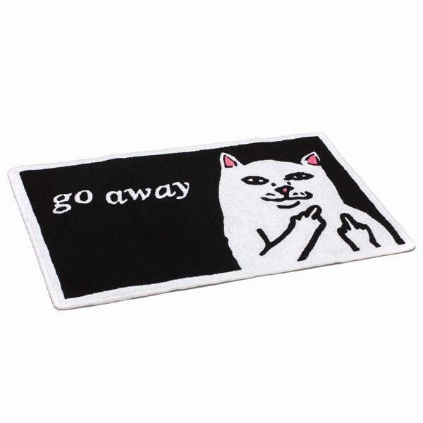 リップンディップ RIPNDIP ラグ マット GO AWAY RUG かわいい 猫