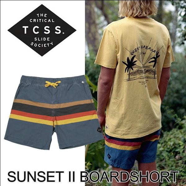 TCSS ボードショーツ メンズ 水着 ティーシーエスエス SUNSET II ...