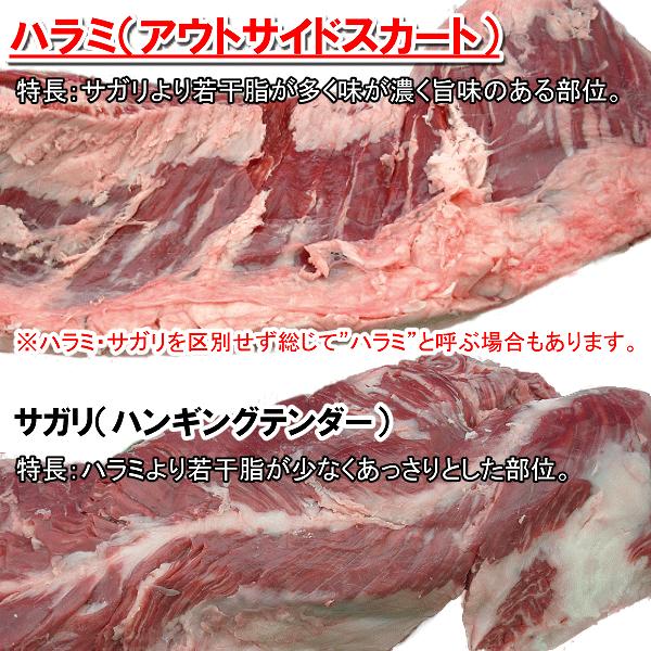 急速冷凍品】牛ハラミ焼肉200g ＢＢＱ バーベキュー（アメリカ産アウトサイドスカート） /【Buyee】