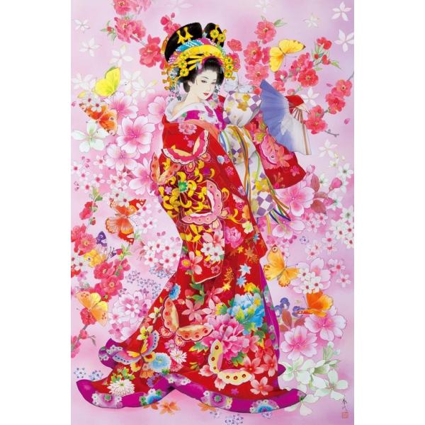 胡蝶之夢 ジグソーパズル パズルの超達人 春代 廃番商品 2016ピース 2016ピース ジグソーパズル パズルの超達人 胡蝶之夢 ベリー