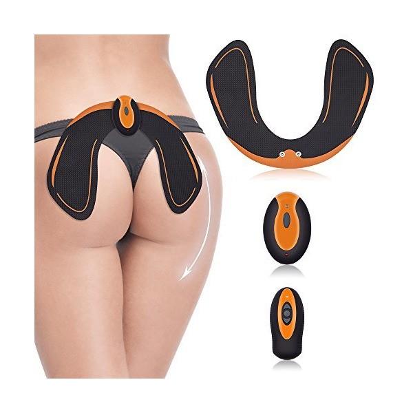 EMS ヒップトレーナー 美尻トレーニング用 男女兼用 トレーニングパッド ヒップアップ お尻専用 ヒップトレーナー 器具 筋トレ お尻専用 10段  /【Buyee】