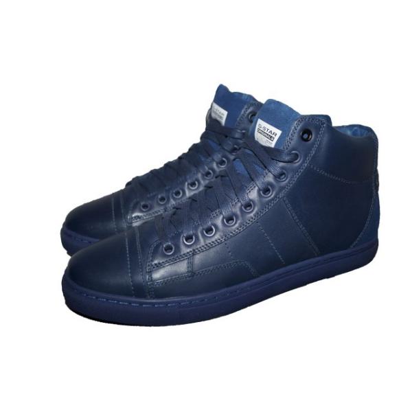 ジースターロウG-STAR RAW 本革レザースニーカーSTANTON メンズD01671 