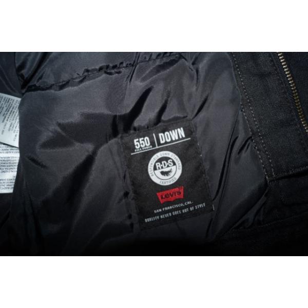 希少 levi's リーバイス デニムダウンジャケット 550フィル M