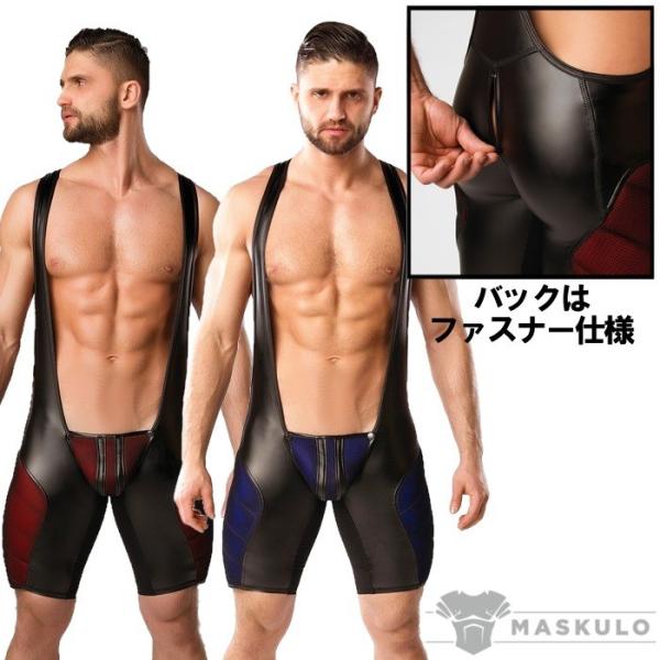 シングレット 男性下着 ボディスーツ 一体型セクシーインナー Maskulo マスクロ ジョック(男性下着ma-ws062) /【Buyee】