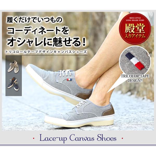 ローカットスニーカー メンズ シューズ 靴 キャンバス