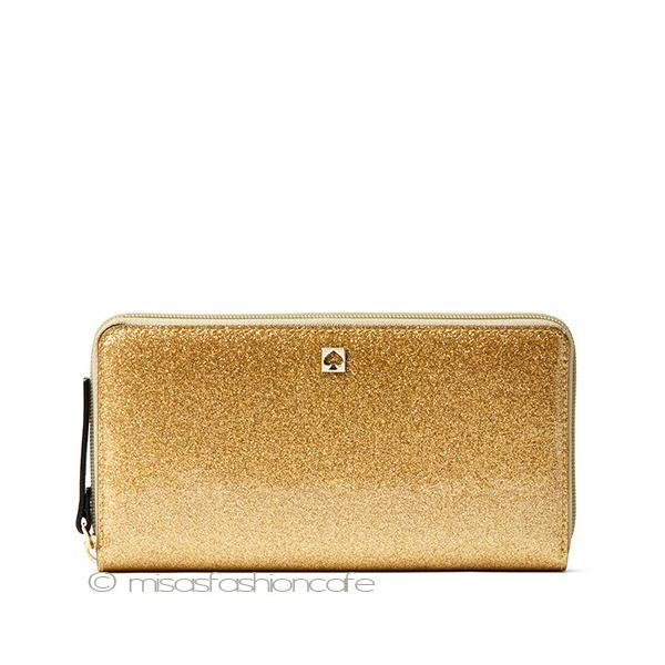 Kate spade ケイトスペード glitter mavis street neda 長財布