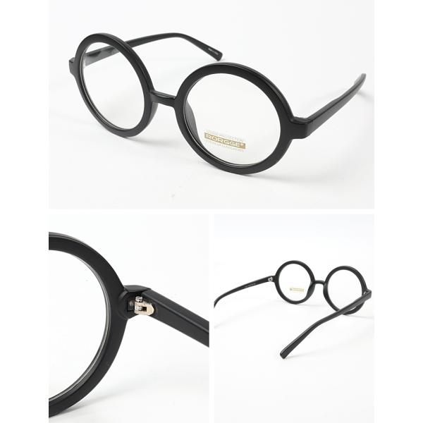 丸メガネ 存在感のある大きめサイズの丸メガネはインパクト大