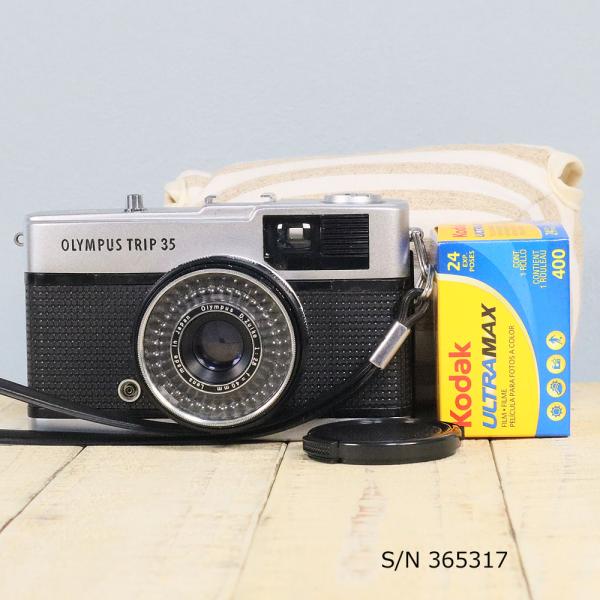 中古】【保証付 】 オリンパス OLYMPUS TRIP 35 S/N 1723844