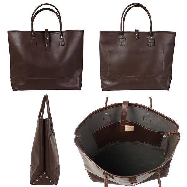 【希少・USA製】ヘリテージレザー モカシンレザー トートバッグ ブラック HERITAGE LEATHER ヘリテージレザー モカシンレザー トートバッグ MADE