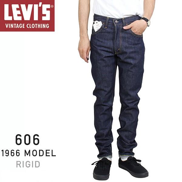 Levi's Vintage Clothing 606 BIG E 1966 MODEL メンズ スリム デニム