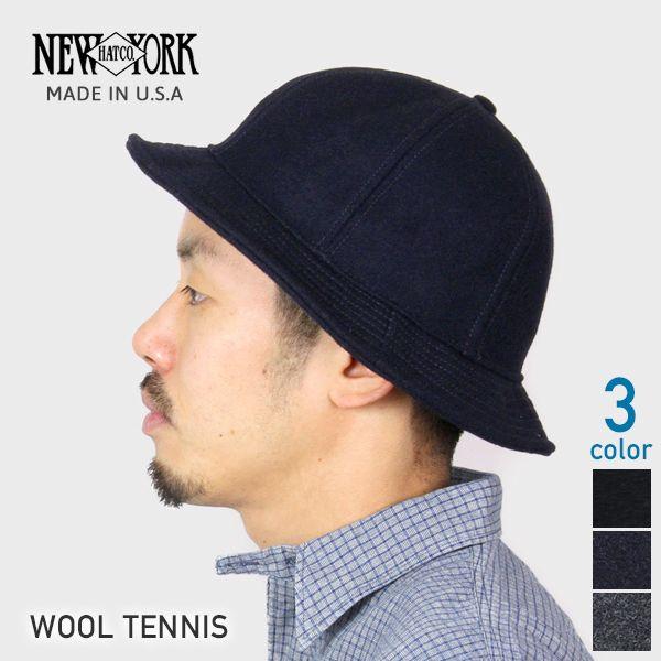 NEW YORK HAT ニューヨークハット Wool Tennis ウールバケットハット 