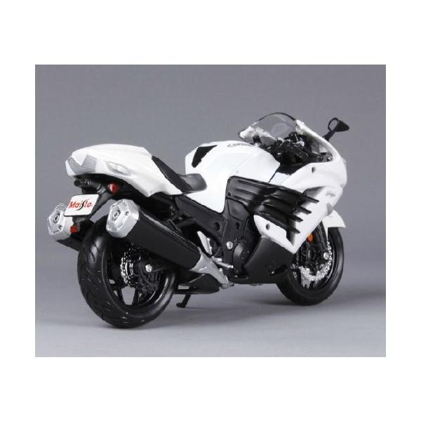 マイスト Maisto 1/12 カワサキ ニンジャ Kawasaki Ninja ZX-14R ホワイト 白 バイク オートバイ ダイキャスト モデル バイク /【Buyee】