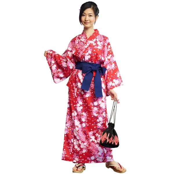 浴衣 日本製 旅館浴衣 帯付 浴衣セット 女性 婦人 レディース 着物