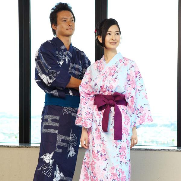 浴衣 日本製 旅館浴衣 帯付 浴衣セット 女性 婦人 レディース 着物