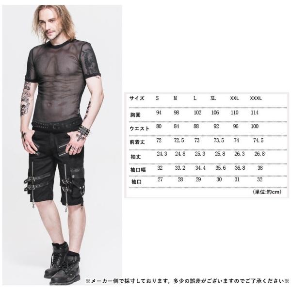 メッシュTシャツ メッシュトップス 半袖Tシャツ 夏 メンズ 男性