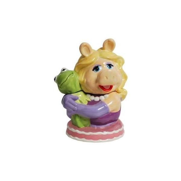 ◎【ザ・マペッツ The Muppets】陶器製クッキージャー【ミスピギー 