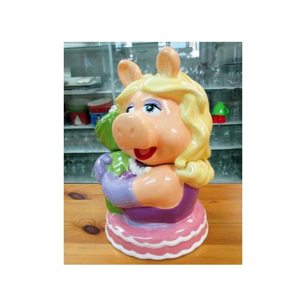 ◎【ザ・マペッツ The Muppets】陶器製クッキージャー【ミスピギー