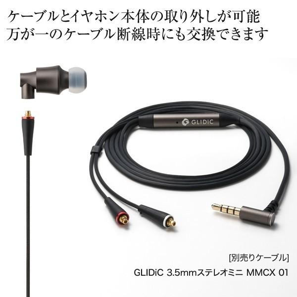 ☆【高音質ハイレゾ対応 カナル型イヤホン】GLIDIC SE-9000HR