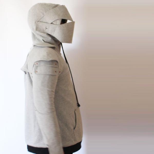 甲冑パーカ 鎧 西洋鎧 パーカー コスプレ ハロウィン 甲冑 よろい 兜 スウェット アーマー フーディー armor hoodie 無双 中世  /【Buyee】