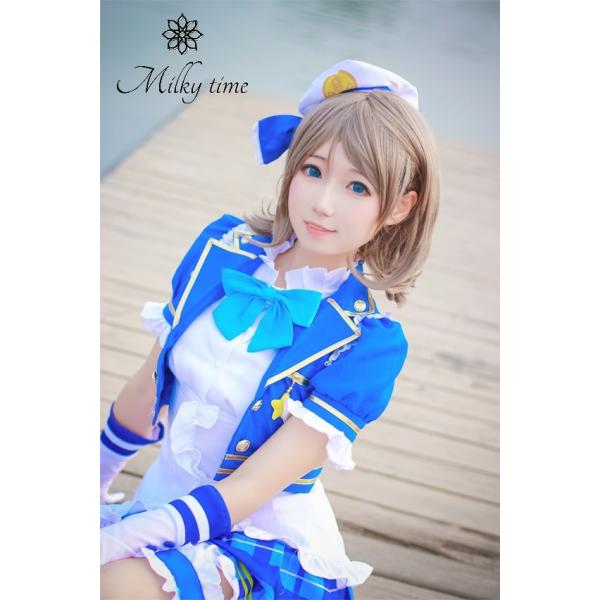 ウィッグ付き☆ 渡辺曜 コスプレ 衣装 ラブライブ! サンシャイン