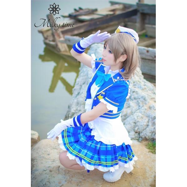 ウィッグ付き☆ 渡辺曜 コスプレ 衣装 ラブライブ! サンシャイン!! 曜