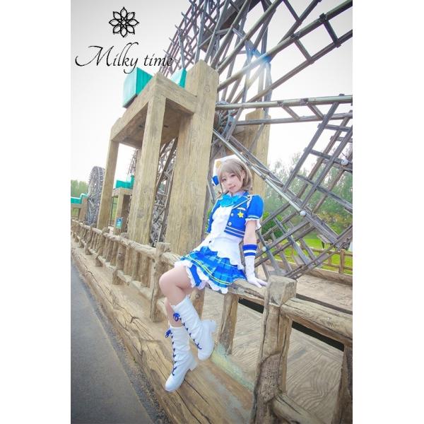 ウィッグ付き☆ 渡辺曜 コスプレ 衣装 ラブライブ! サンシャイン ウィッグ付き☆ 渡辺曜 コスプレ 衣装 ラブライブ! サンシャイン