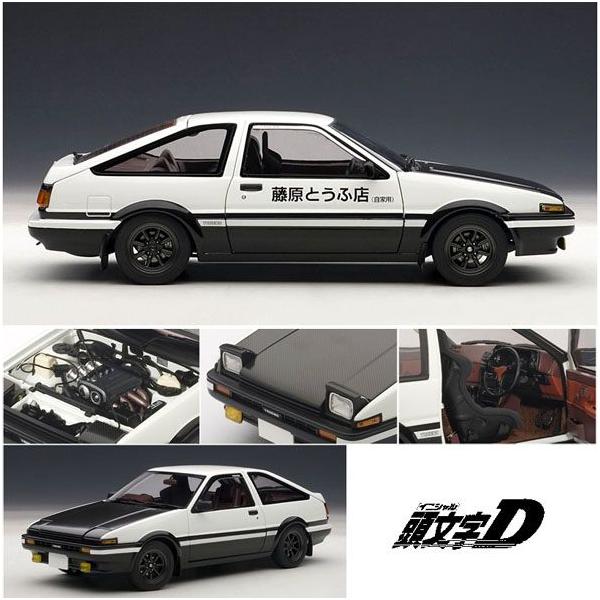 最新グッズがいっぱい 頭文字D 1/18 トレノ AE86 プロジェクトD ver 