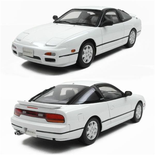 1/43 ハイストーリー　日産　180SX TYPE X ミニカー　ホワイト ミニカーショップグローバル - 1/43 ハイストーリー ニッサン