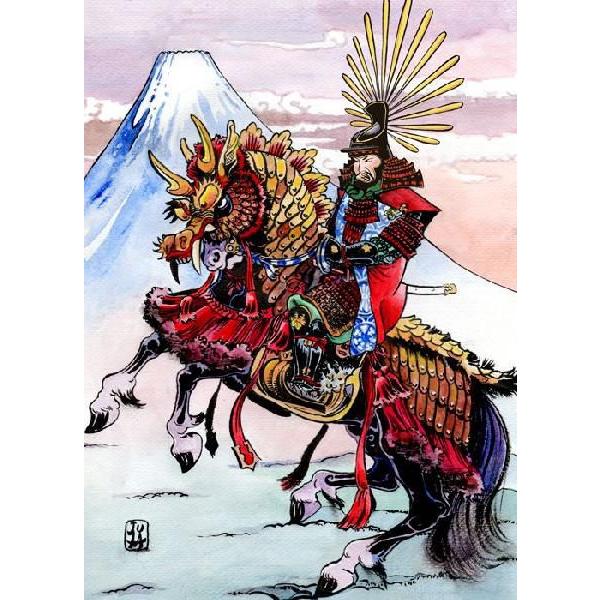 豊臣秀吉 戦国大名豊臣秀吉（騎馬） Hideyoshi Toyotomi 75mm[PEG75-907