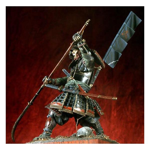 薙刀（なぎなた）を持つサムライ 1600-1867年 Samurai Warrior with