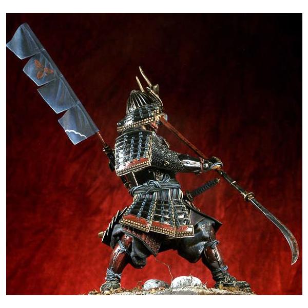 薙刀（なぎなた）を持つサムライ 1600-1867年 Samurai Warrior with