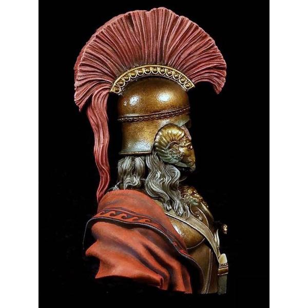 古代スパルタ王 レオニダス1世 テルモピュライの戦い 紀元前480年 LEONIDAS, THERMOPYLAE 480 bC. 200mmバスト  /【Buyee】