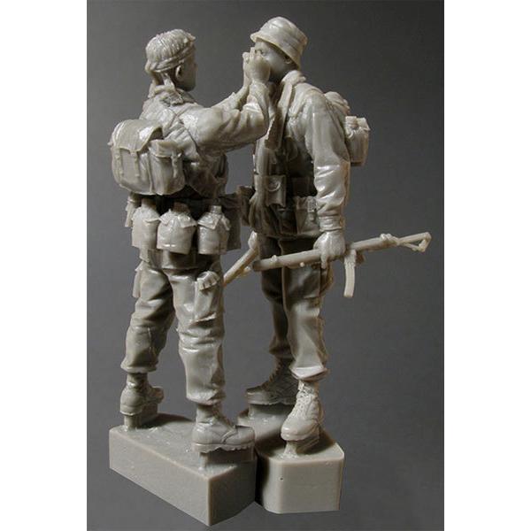 オーストラリア 兵隊人形 F72068 1/72 太平洋戦争 銃を持つ