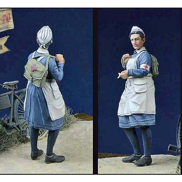 ドイツ赤十字（DRK） 看護婦 1939-45年 German DRK Nurse 1939-45 1/35